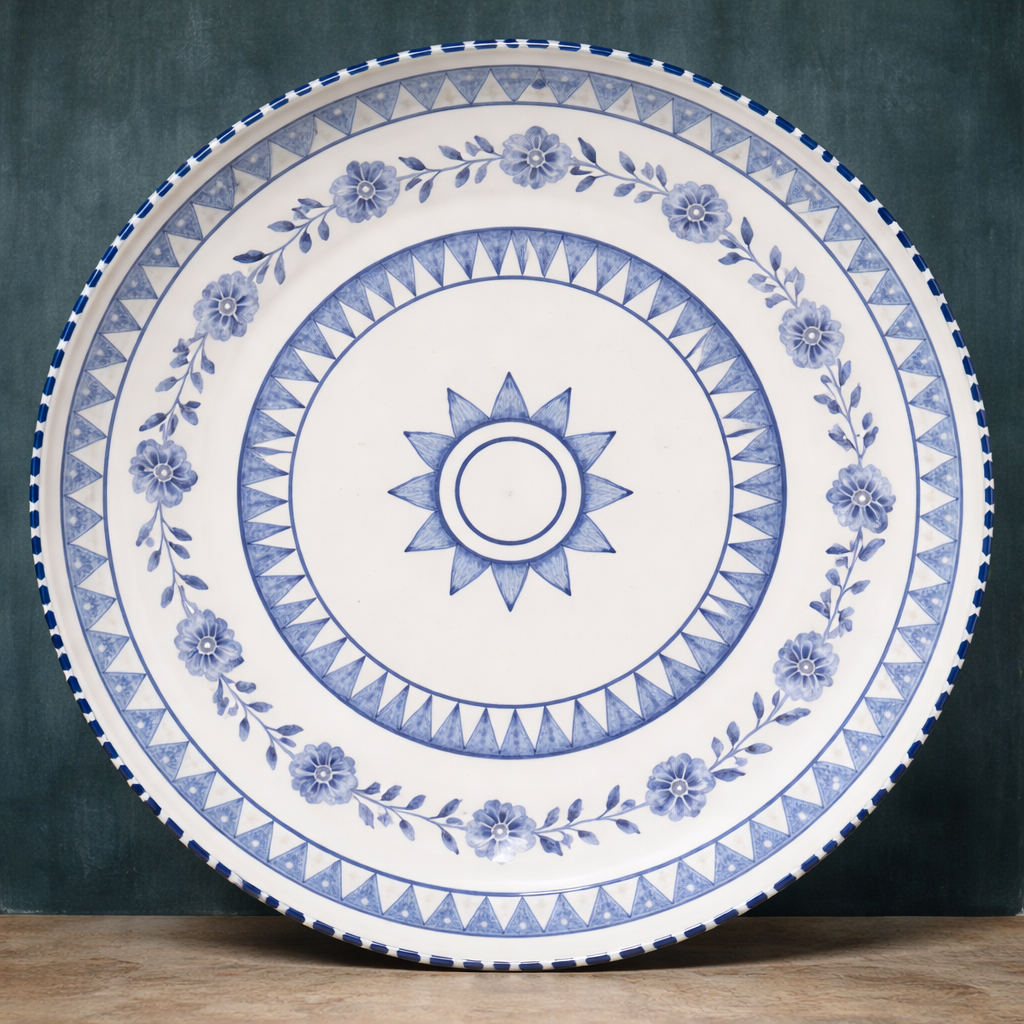 Flat Platter - Bakuli Design