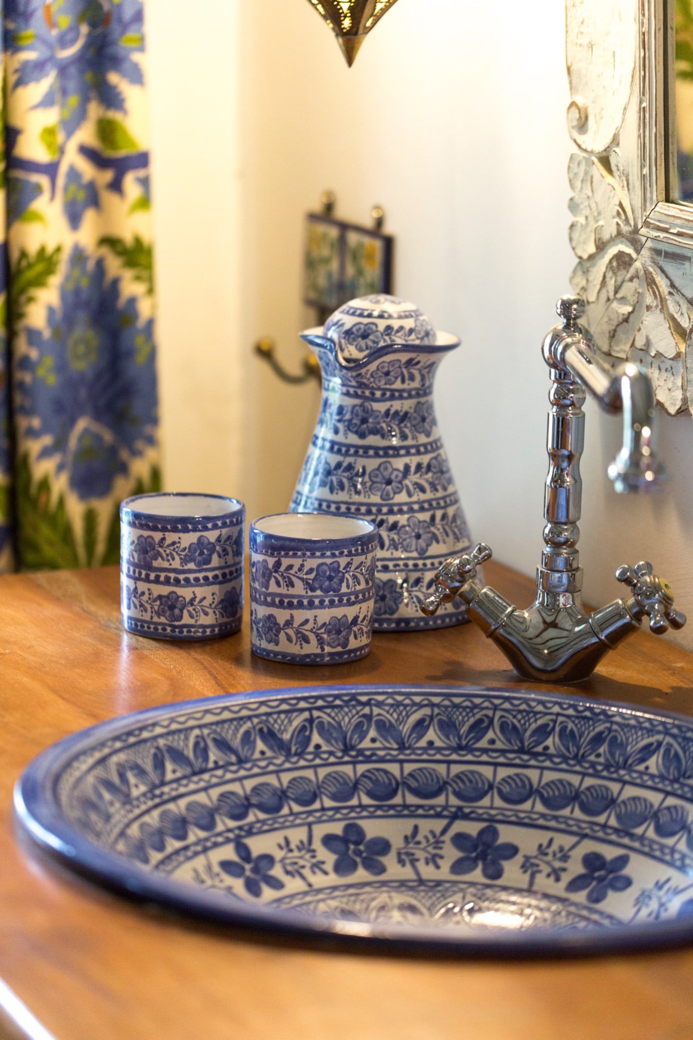 Water Carafe + 2 Glasses